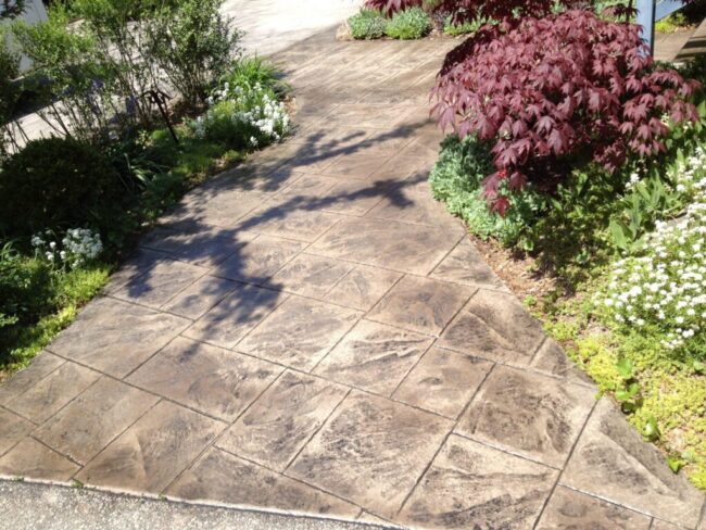 sealed concrete