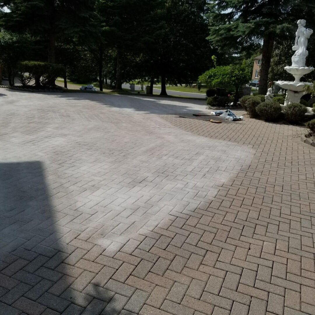 polymeric sand application
