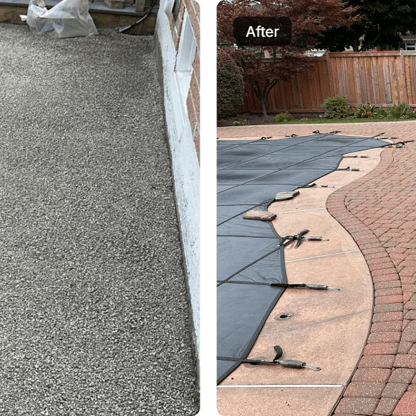 interlock patio repair in Vaughan